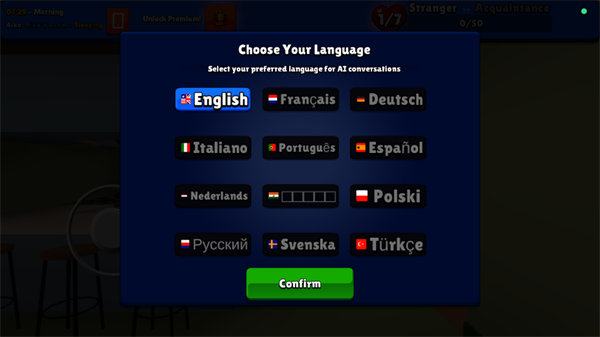 AI女友生活模拟器