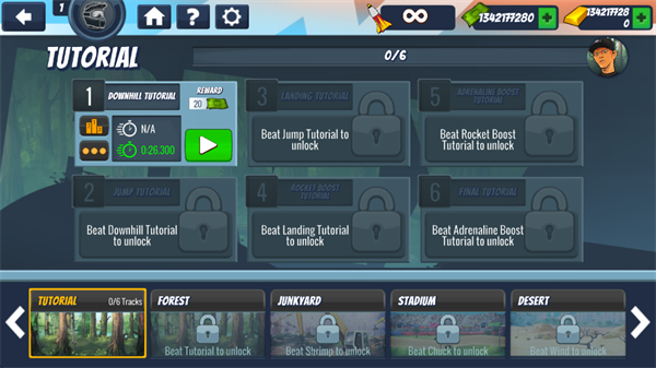 疯狂技能自行车2