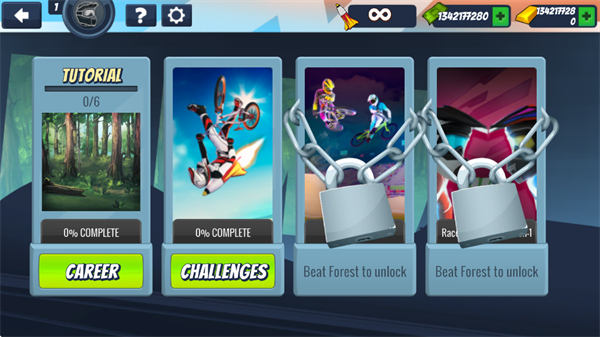 疯狂技能自行车2