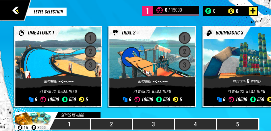 汽车特技比赛超级坡道