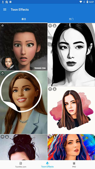 ToonMe照相机