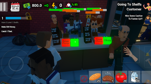 像素超市模拟器截图2