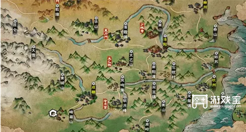 烟雨江湖南诏地区资源点一览