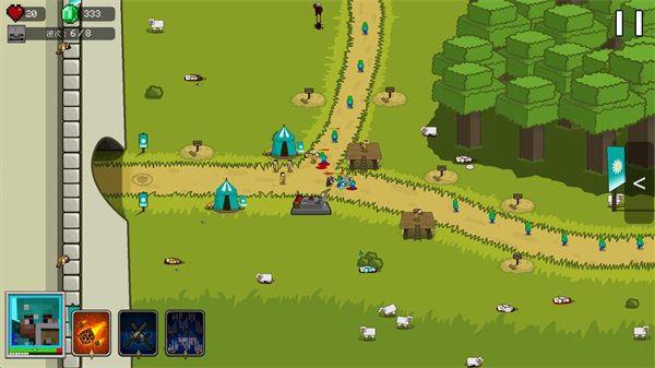 我的世界王国保卫战