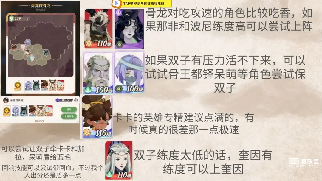 剑与远征启程迷梦boss推荐阵容攻略