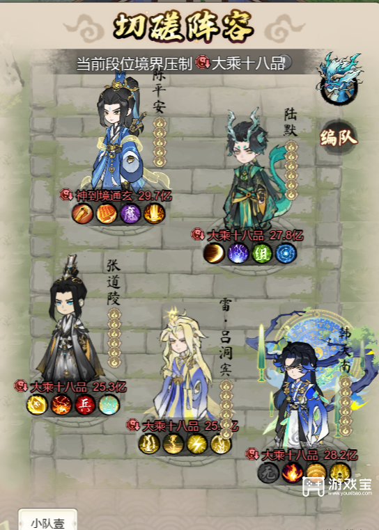 道天录陈平安平民阵容搭配攻略