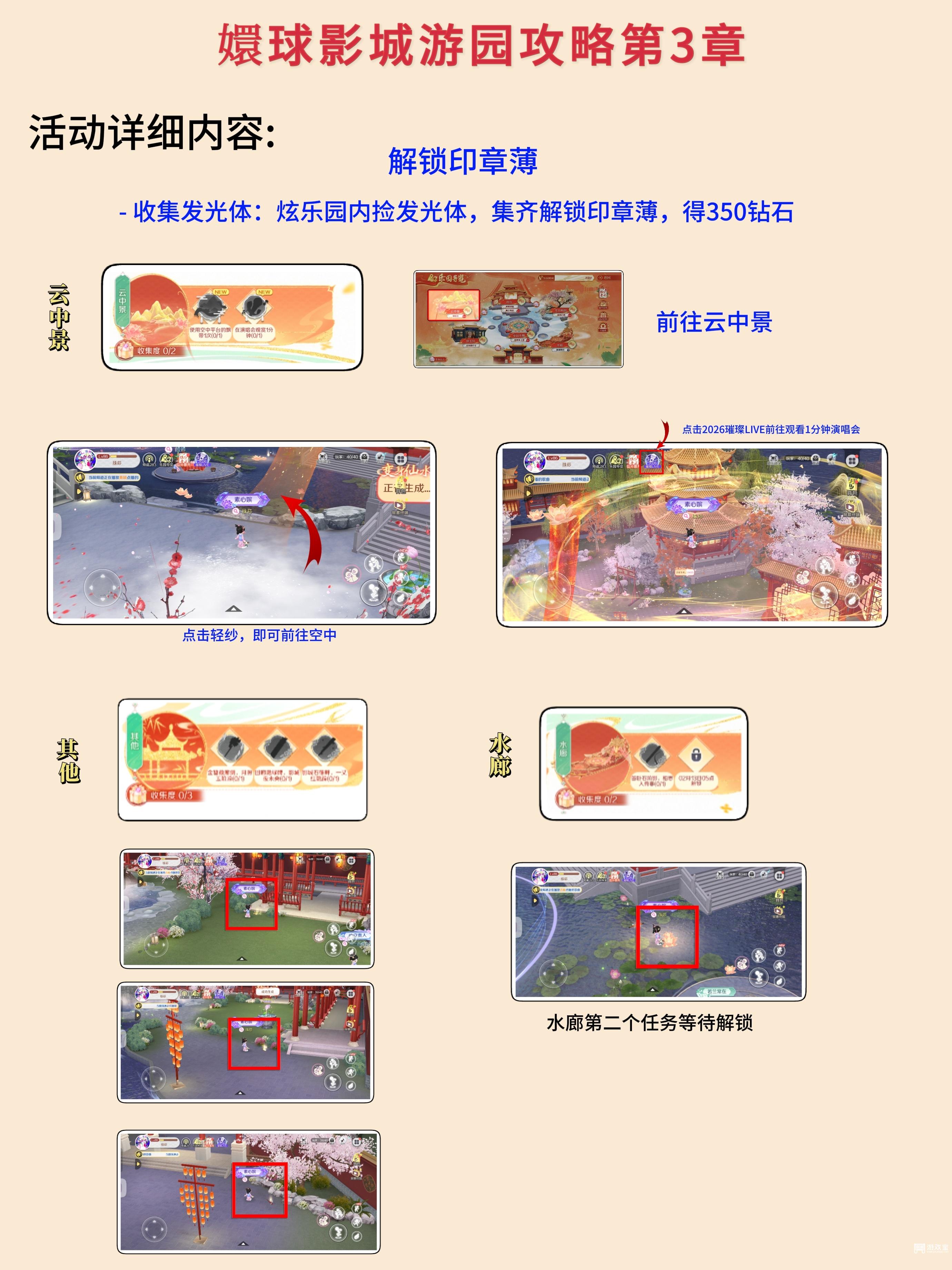 qq炫舞手游嬛球影城印章薄速刷攻略