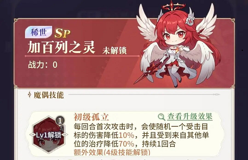 永夜降临复苏SP魔偶选择攻略