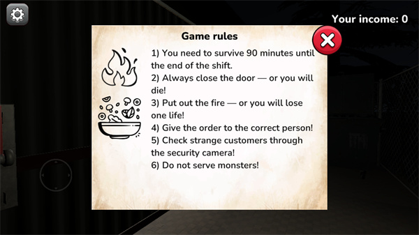 恐怖沙威玛异常小吃摊