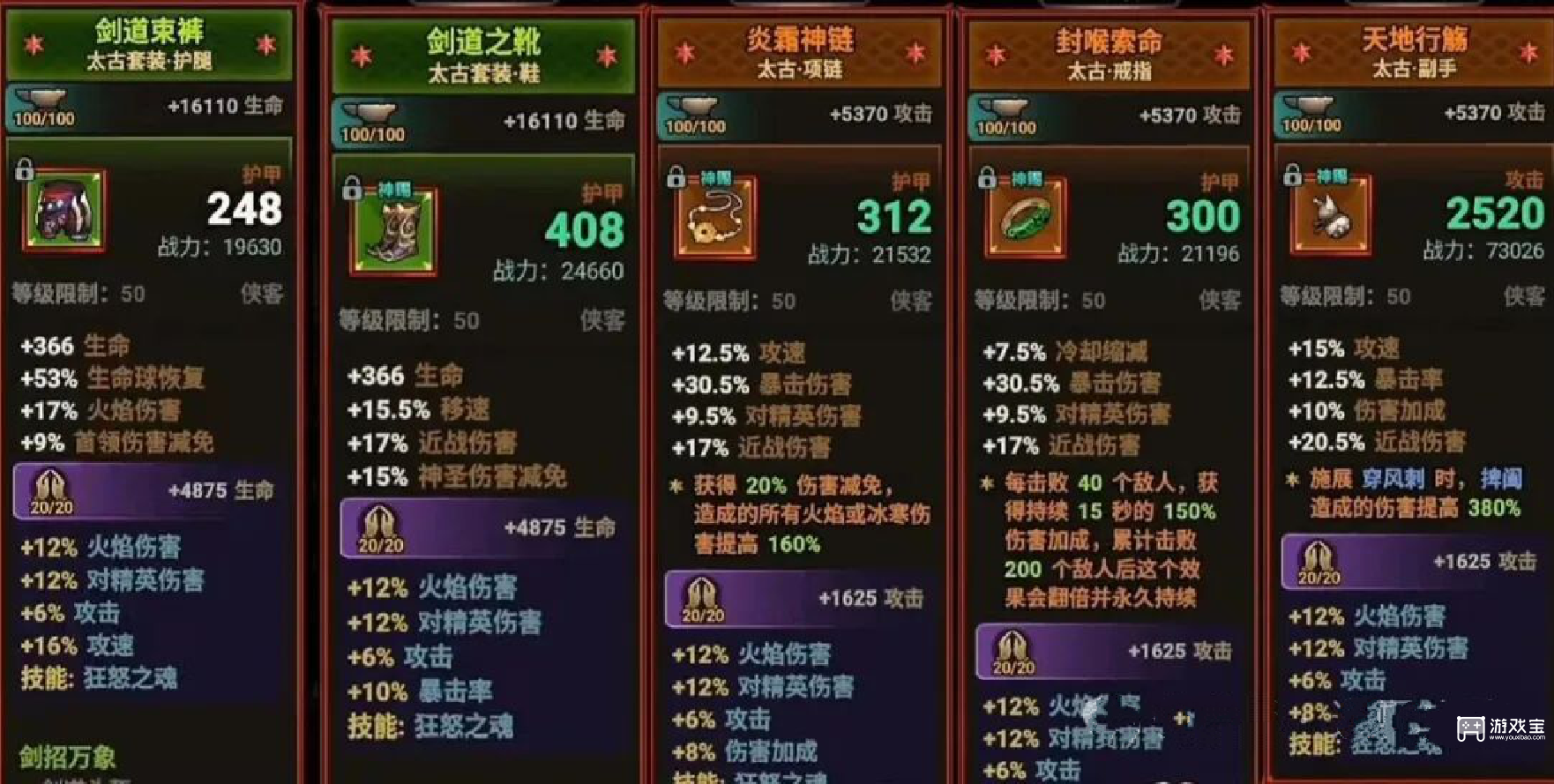 迷雾大陆S11侠客速刷BD流派攻略