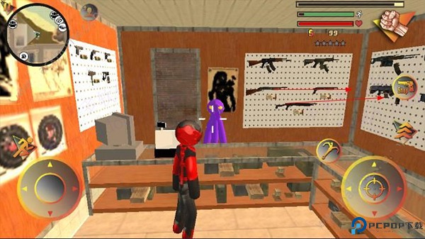 火柴人绳索英雄1旧版本