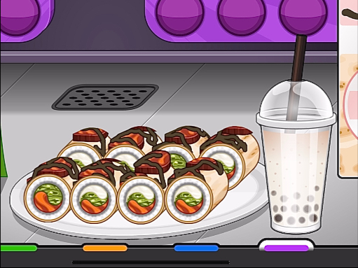 制作寿司的游戏