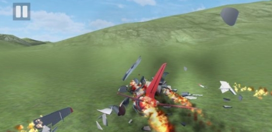 飞机失事模拟器