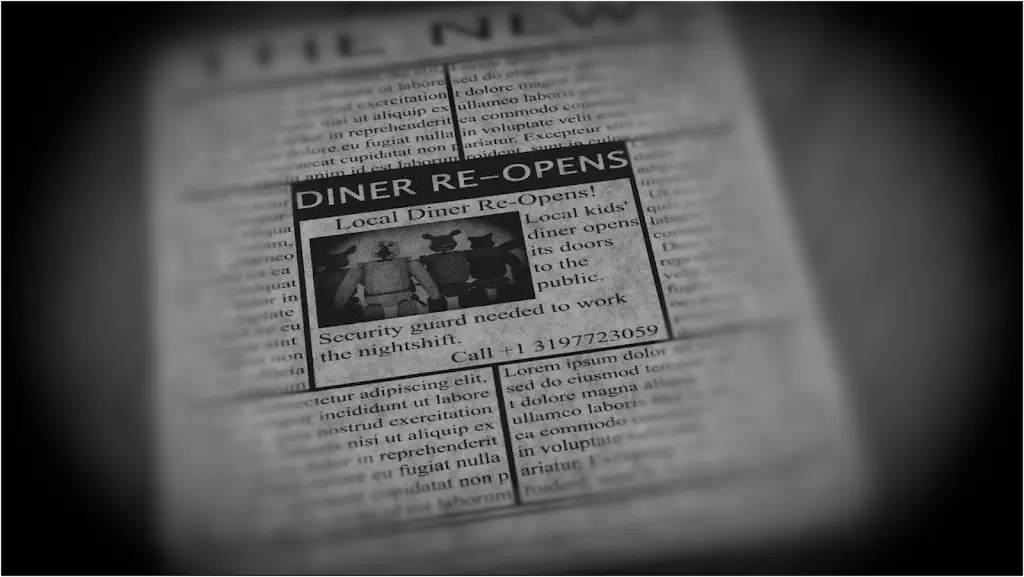 雨果餐厅的五夜惊魂3截图1