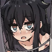 阴暗房间的少女