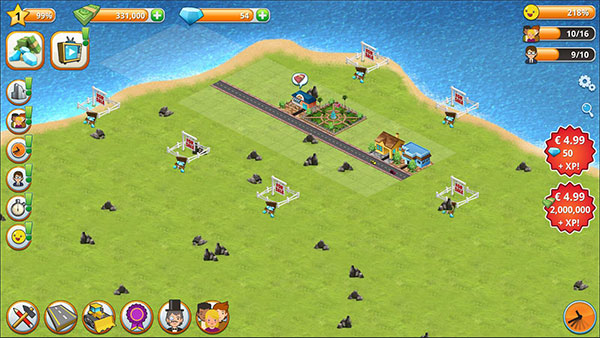 模拟岛屿城市建设