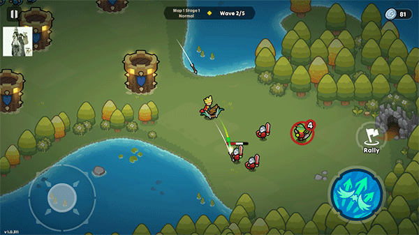 夜幕王国边境塔防