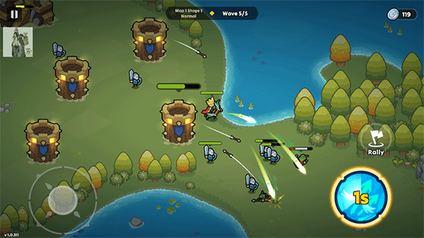 夜幕王国边境塔防