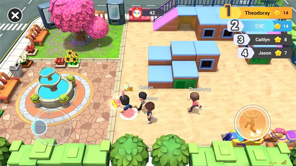 男生女生向前冲游戏