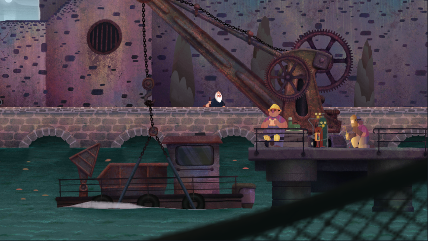 老人的旅途回忆之旅