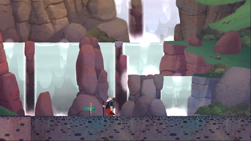 老人的旅途回忆之旅