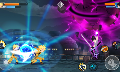 火柴人忍者大战截图2