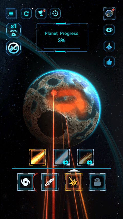 星球粉碎模拟器最新版截图2
