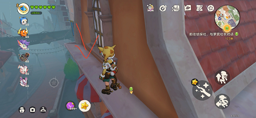 洛克王国世界彼得大道五颗蓝水晶位置攻略