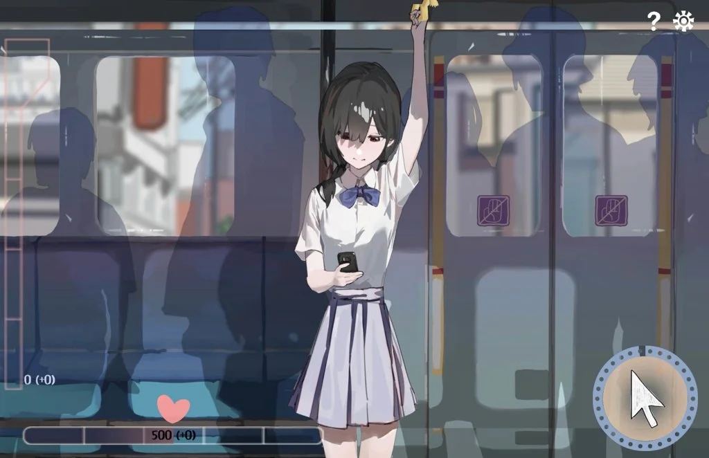 通勤电车少女截图1