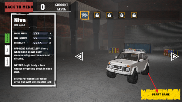 雪地泥泞越野车