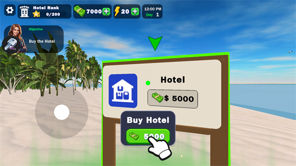 海滩酒店模拟器3D
