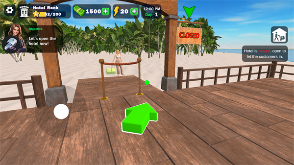 海滩酒店模拟器3D