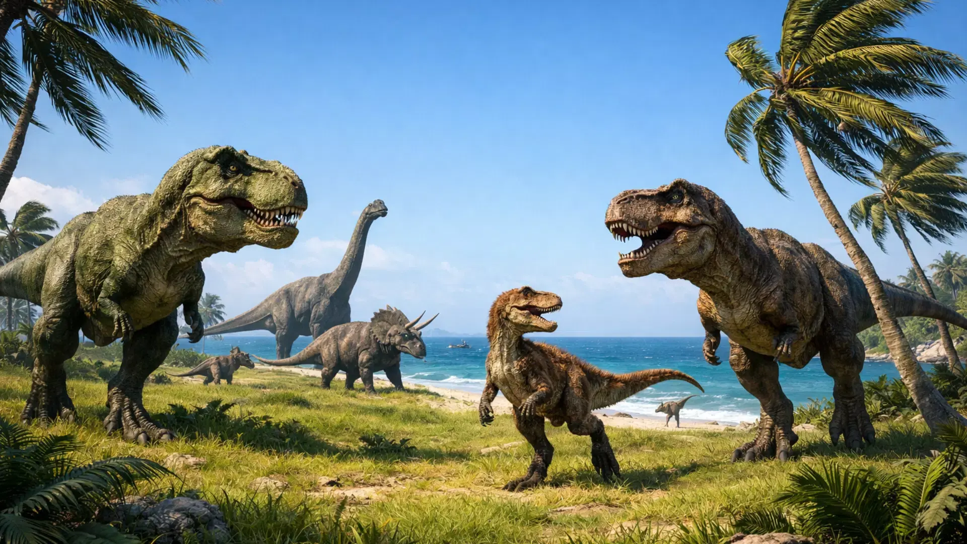 侏罗纪冲突原始恐龙截图2