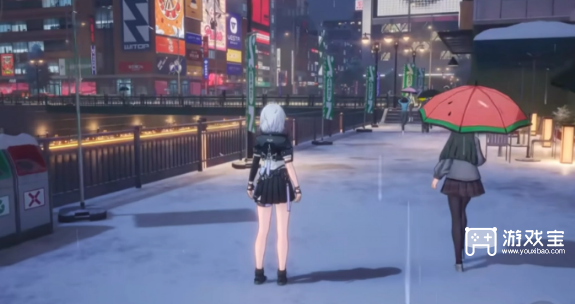 异环海特洛市雪天自由切换方法