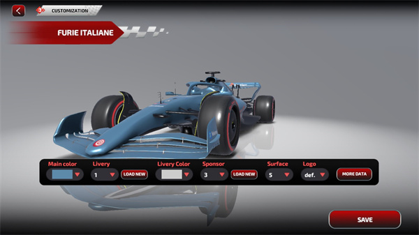 F1方程式赛车汉化版内置皮肤