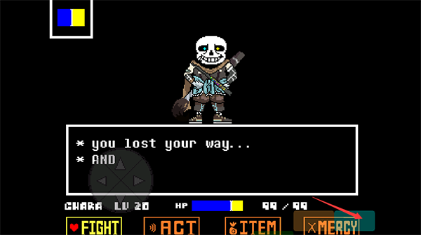 Ink Sans fight