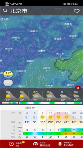 Windy卫星云图