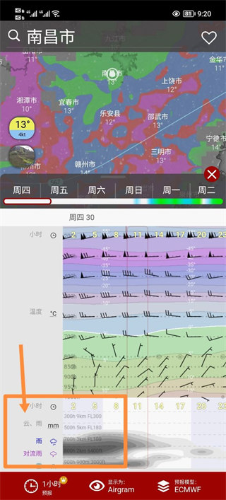 Windy卫星云图