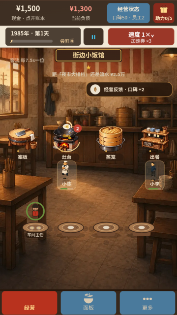 那年我接手了老妈的小饭馆